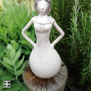 statuette femme céramique