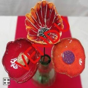 fleurs céramique en bouquet