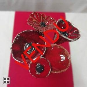 fleurs céramique en bouquet