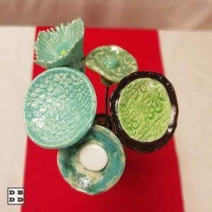 fleurs en bouquet céramique