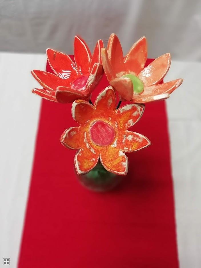 Marguerites céramique