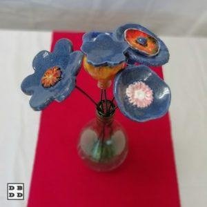 bouquets fleurs céramique