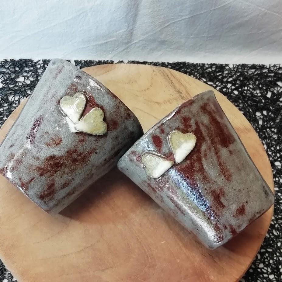 Gobelets grès café