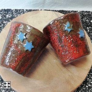 Gobelets grès café