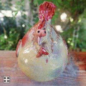 Poule céramique originale